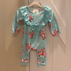 Girls Dressy Romper - Size 6-9 months
